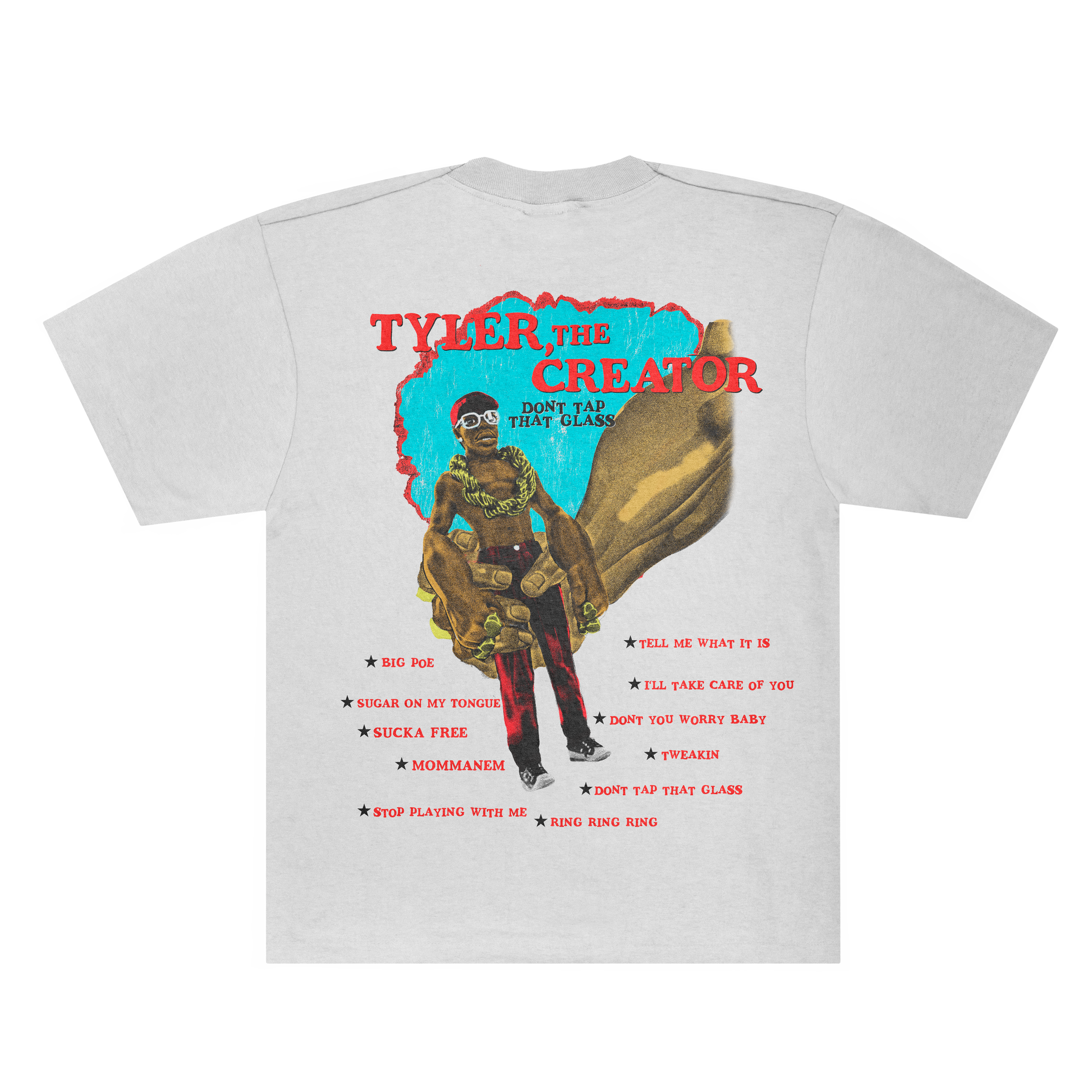 NO GLASS TAPPING T-SHIRT