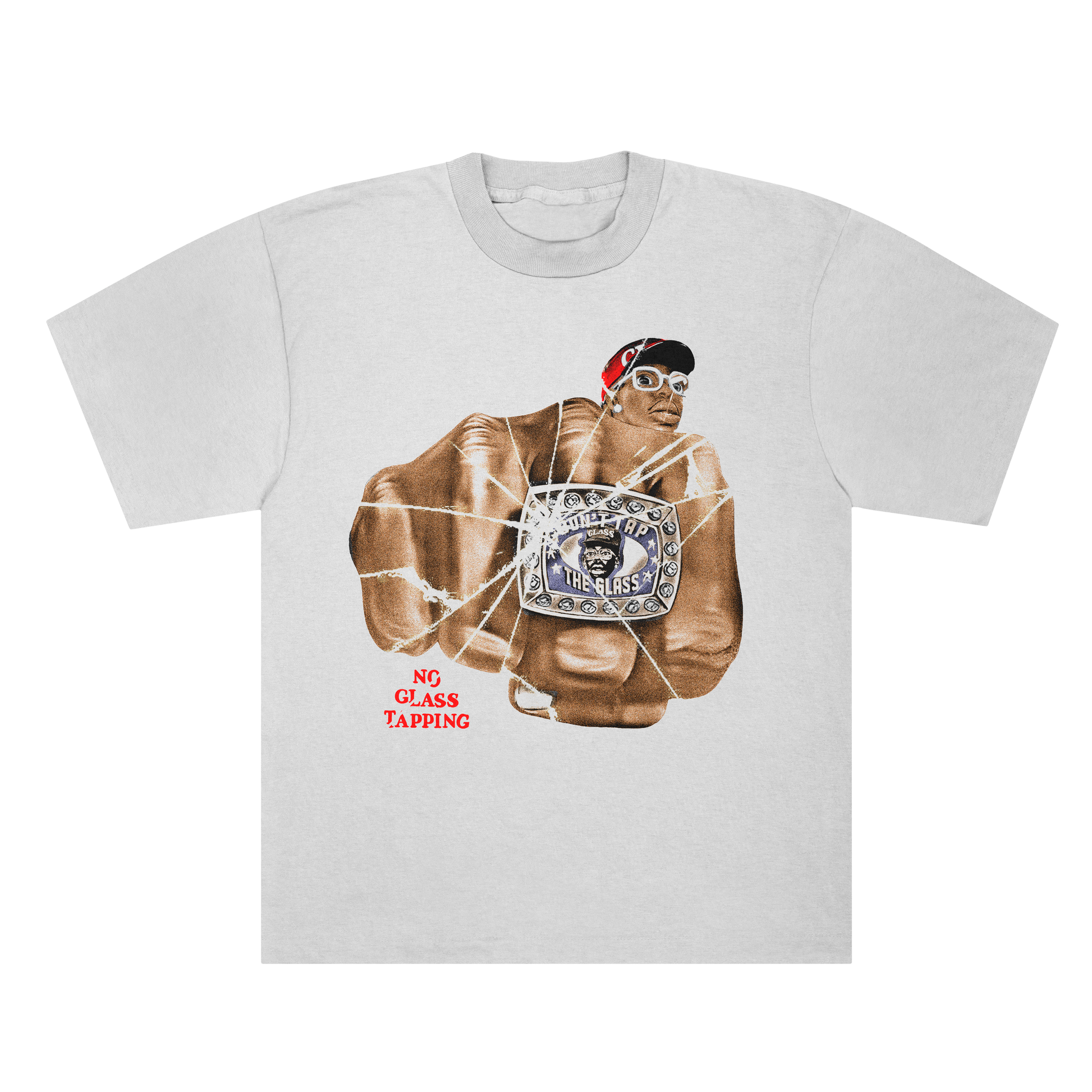 NO GLASS TAPPING T-SHIRT