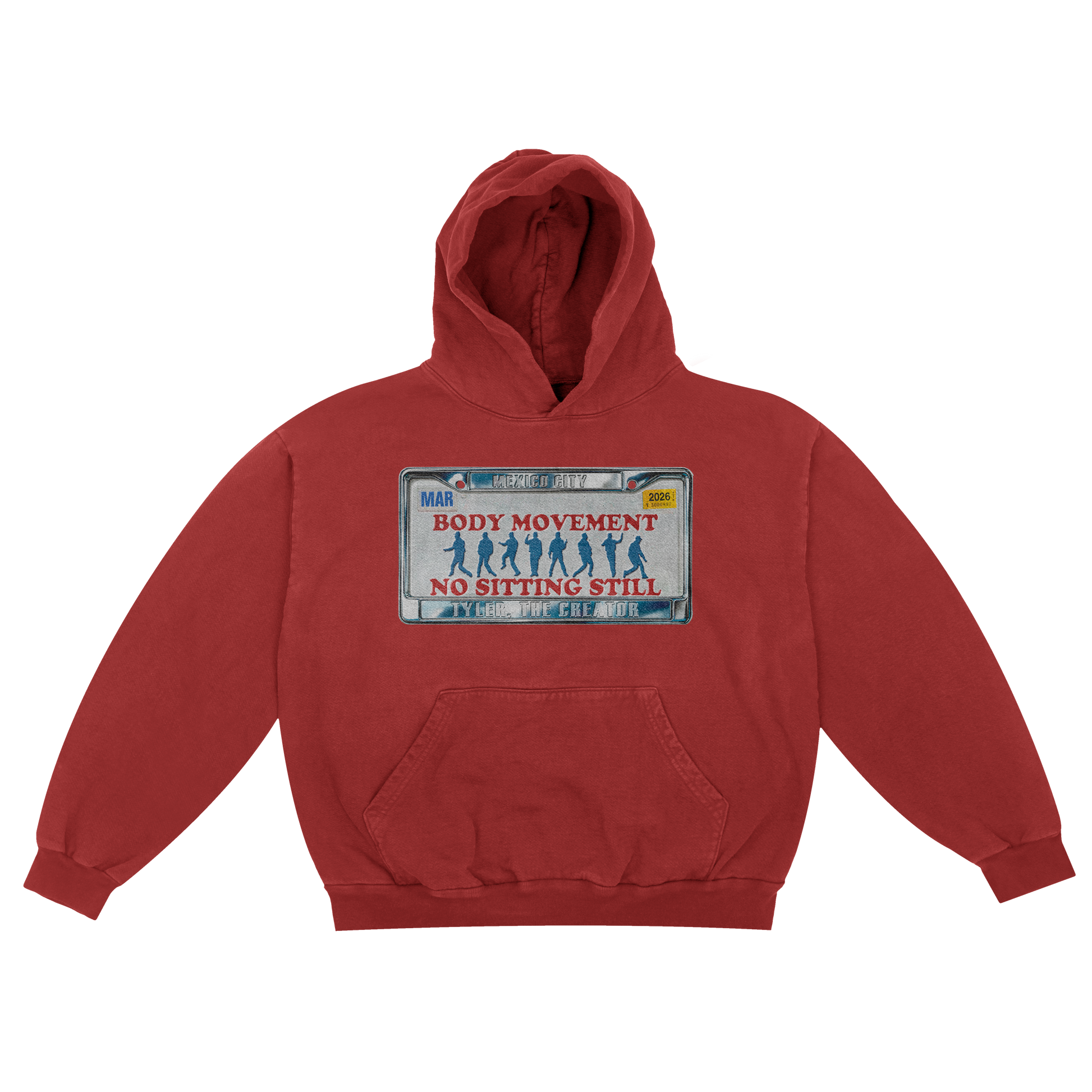 TYLER, THE CREATOR MEXICO PLATE HOODIE